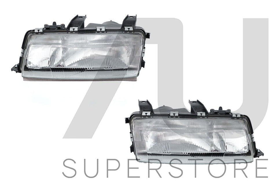 Pair LH+RH Head Light Lamp For Holden Commodore VN VG 1988~1991