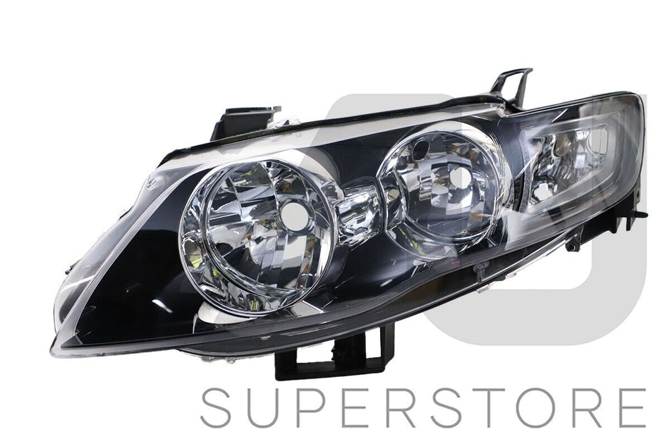 LH LHS Left Head Light Lamp (Black) For Ford FPV FG Series 1 F6 2008~2011