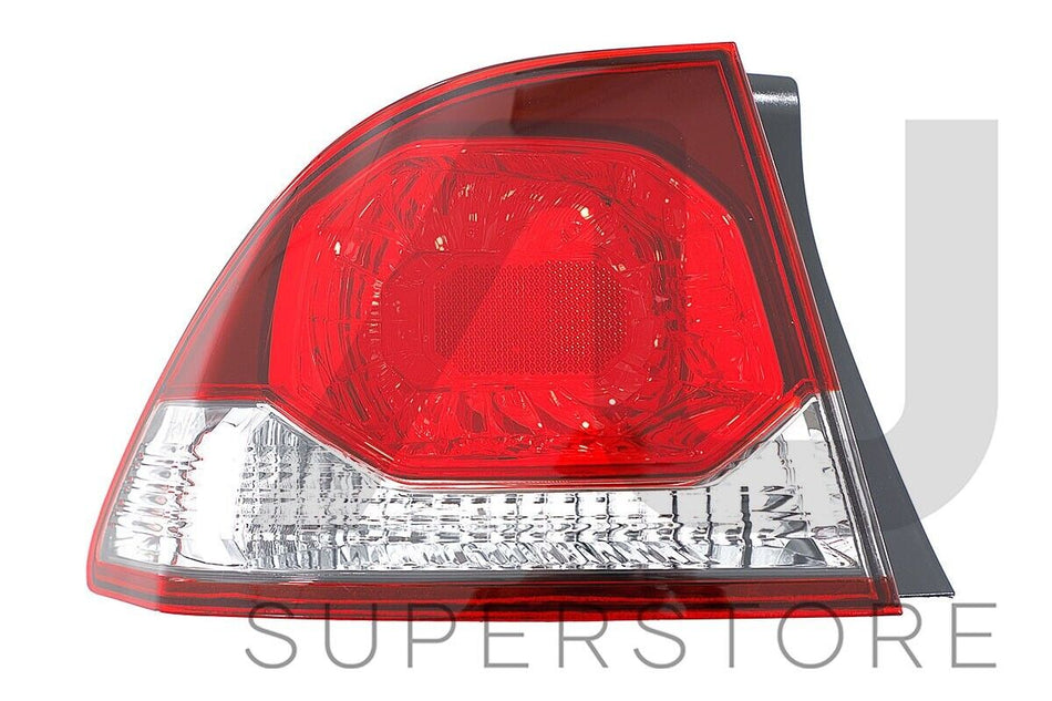 Set Pair LH+RH Tail Light Rear Lamp For Honda Civic 4Door Sedan FD s2 2009~2012