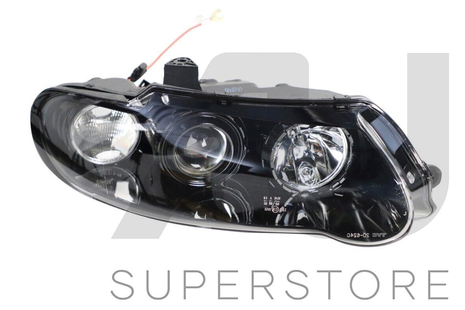 RH Right Hand Head Light Lamp Projector Black For Holden Commodore VX VU 00~02