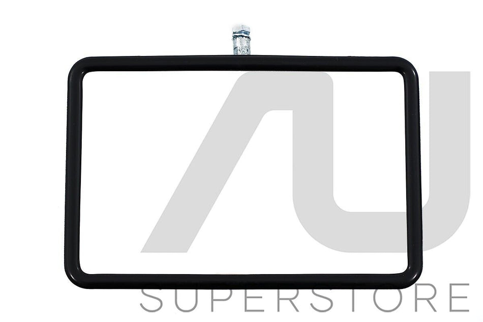 Rectangular Door Mirror w/Arm Pair LH+RH For Mitsubishi Triton Tray Ute Black