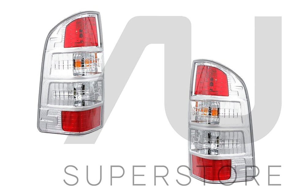 Set Pair LH+ RH Tail Light Rear Lamp For Ford Ranger PK Ute 2009~2011 Emark