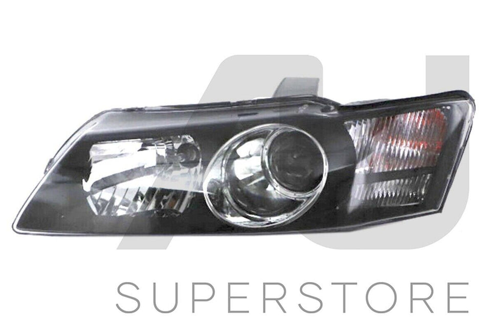 LH Left Head Light Projector Black For Holden Commodore VY Calais HSV 2002~2004
