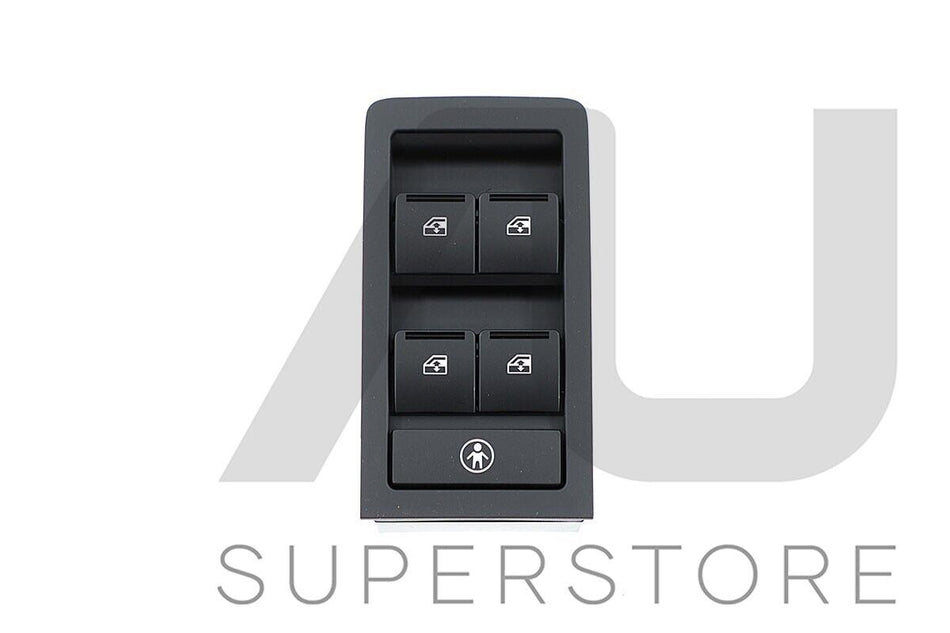 Power Master Window Switch 4 Buttons Black For Holden Commodore VY VZ 2002~2006