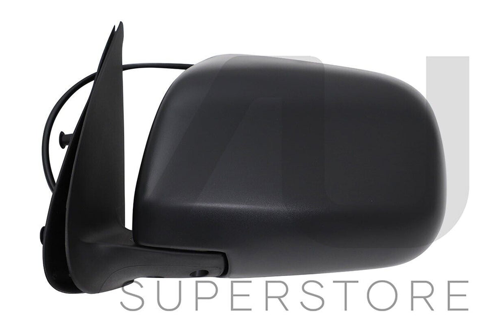 LH LHS Left Hand Electric Door Mirror Black For Toyota Hilux Ute 2WD 4WD 05~15