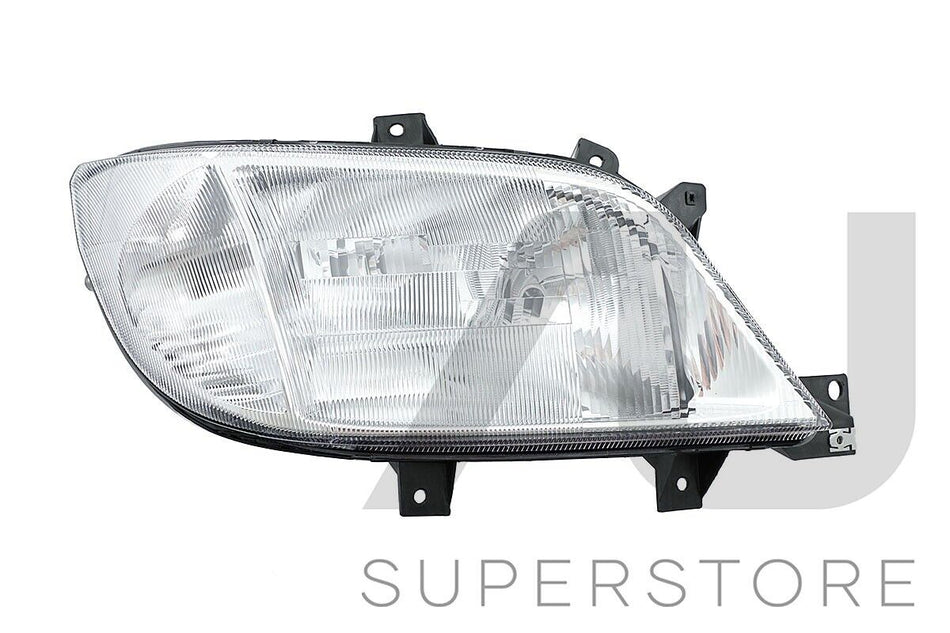 RH RHS Right Hand Head Light Lamp W/ Lines For Mercedes Benz Sprinter Van 00~03