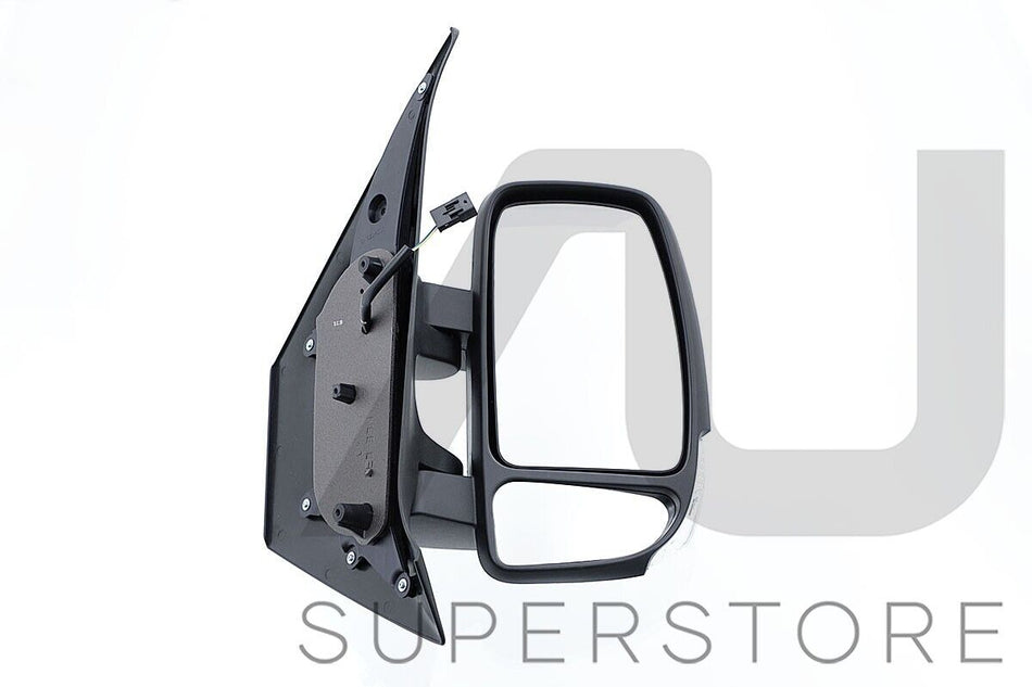RH RHS Right Hand Manual Door Mirror With Light For Renault Master X62 2010~On