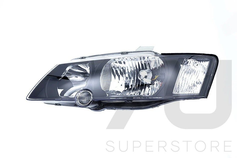 LH Left Hand Head Light Lamp Black For Holden VY Commodore SS GEN3 V8 LS 02~04
