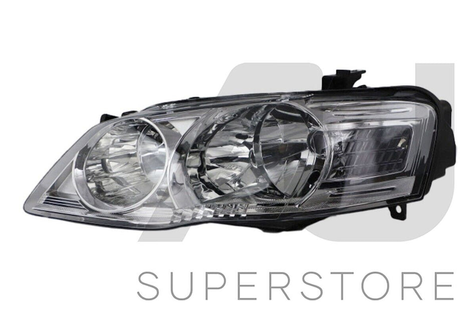 Fits Ford Falcon BF Series 2 & 3 Futura 2006~2011 Pair LH+RH Head Light Chrome