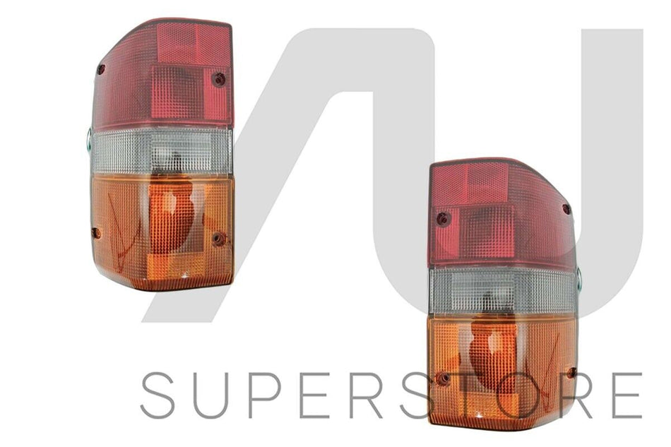 Set Pair LH+RH Tail Light Lamp OE Type For Nissan Patrol Y60 GQ s1 Wagon 88~91