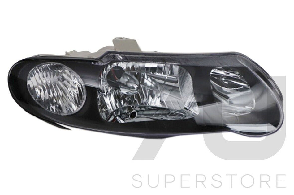RH Right Hand Head Light Halogen Black Tear Drop For Holden Commodore VX VU SS