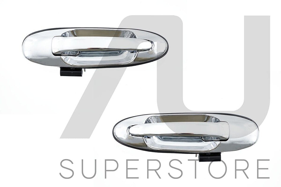 Rear Pair LH+RH Outer Door Handle For Toyota Landcruiser 100 Series 98~07 CHR