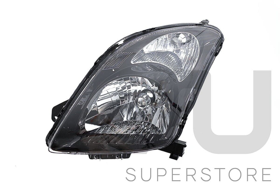 LH LHS Left Hand Head Light Lamp (Black) For Suzuki Swift Sport RS416 2005~2011