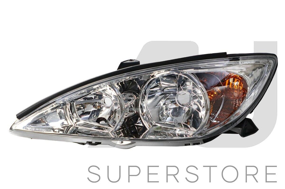 LH LHS Left Hand Head Light Lamp Chrome For Toyota Camry CV36 s1 2002~2004