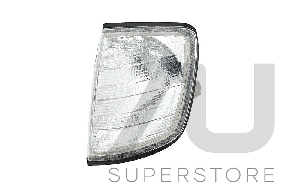 LH Left Corner Light Indicator Lamp Clear For Mercedes Benz E Class W124 86~96