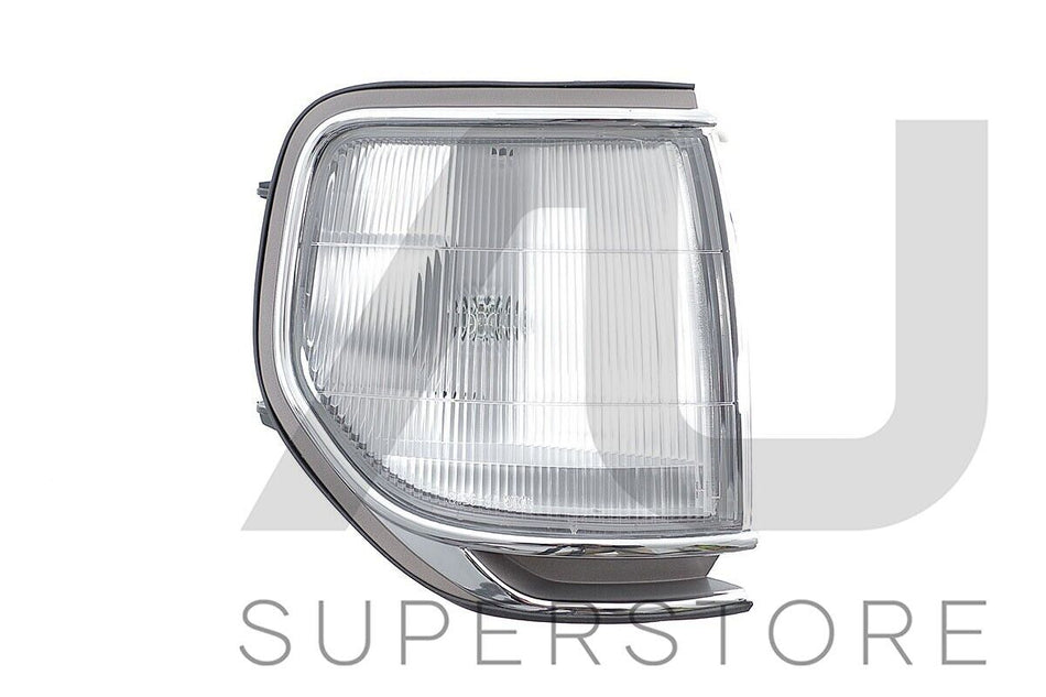 RH RHS Right Corner Light Lamp Chrome For Toyota Landcruiser 80 Series 90~98 GXL