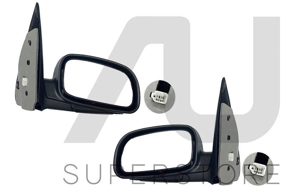 Pair Electric Door Mirror For Ford Falcon Fairmont XR6/8 AU BA BF