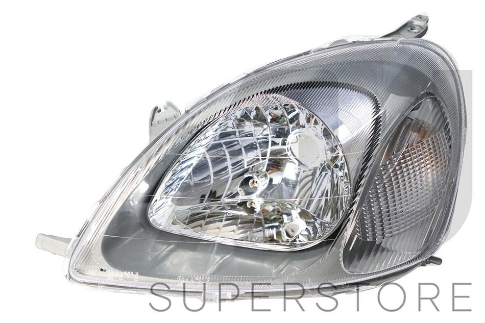 Set Pair LH+RH Head Light Lamp For Toyota Echo 3/5 Door Hatch JW/KW 1999~2002