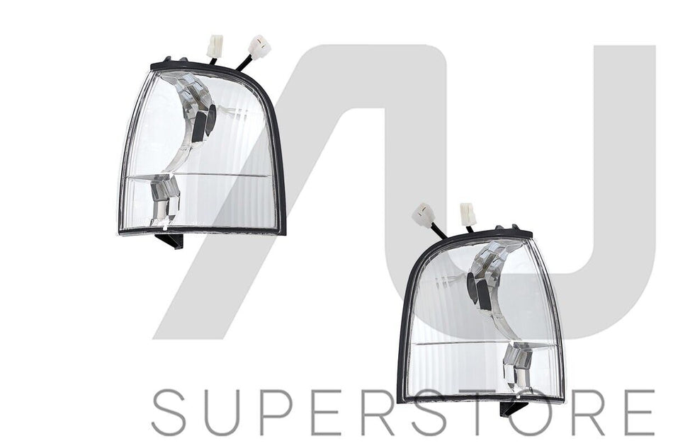 Pair LH+RH Corner Light Park Indicator Lamp For Ford Courier PG PH Ute 02~06