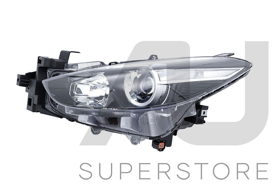 LH LHS Left Hand Head Light Lamp (Halogen Manual Adj) For Mazda 3 BN 2016~2019
