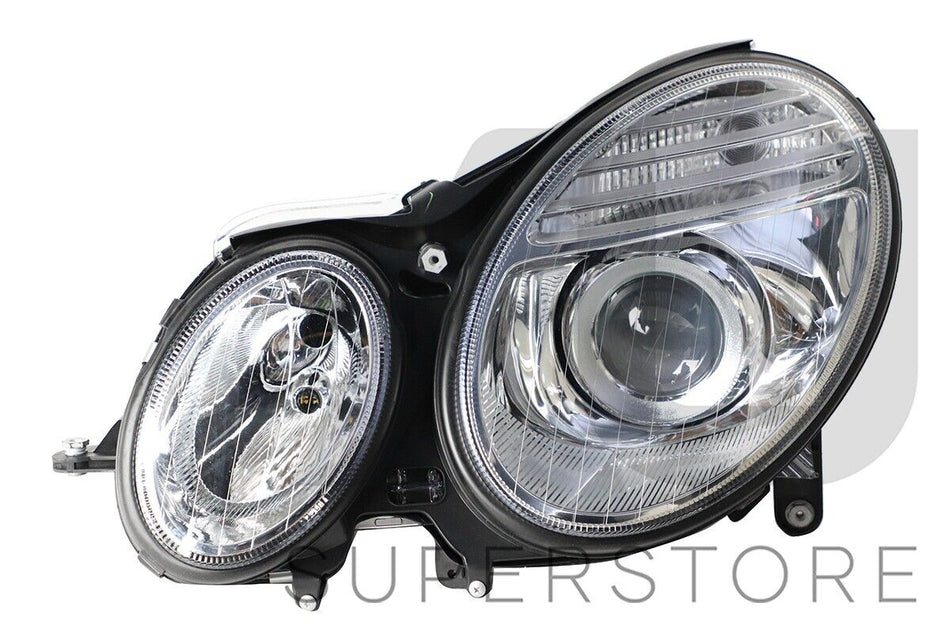 Pair LH+RH Head Light Non Xenon For Mercedes Benz E Class W211 Ser 2 2006~2009