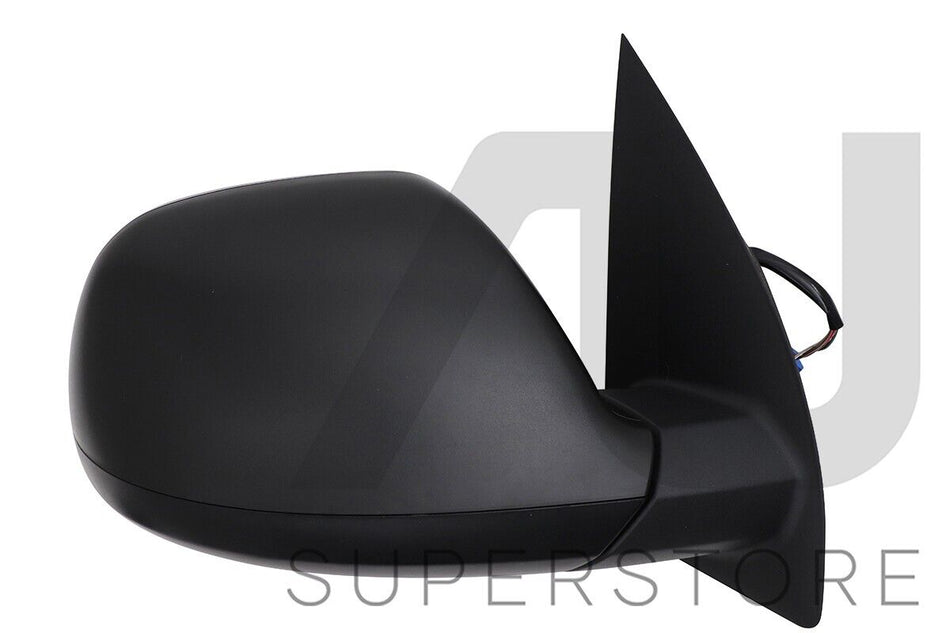 RH Right Hand Electric Door Mirror For Volkswagen VW Amarok 2010~2013 (Black)