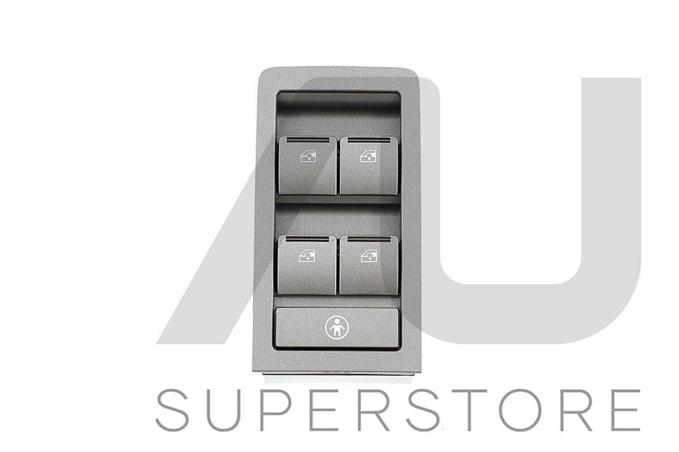 Power Master Window Switch 4 Buttons Grey For Holden Commodore VY VZ