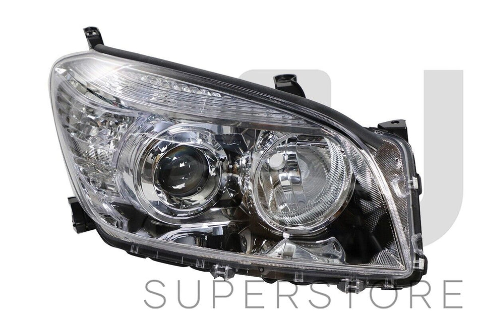 RH RHS Right Hand Head Light Lamp Chrome For Toyota RAV4 ACA30 2005~2008