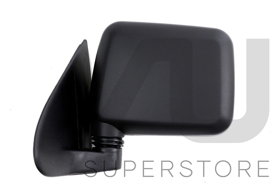 LH Left Manual Door Mirror Black Sail Corner Mount For Holden Rodeo TF 98~03 Ute