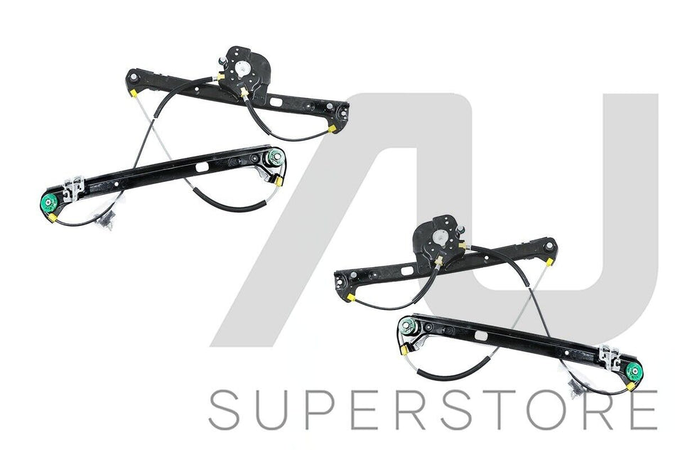 FRONT Set / Pair LH+RH Window Regulator (No Motor) For BMW X5 E53 Wagon 00~07