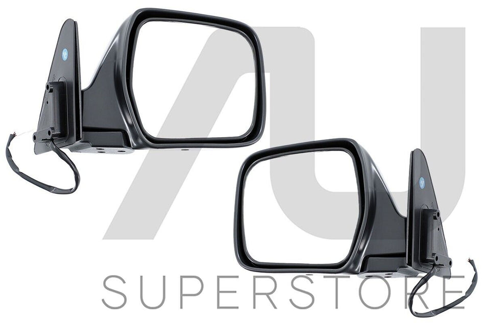 Pair LH+RH Electric Door Mirror (Flat) For Toyota Landcruiser 80 Series 90~98
