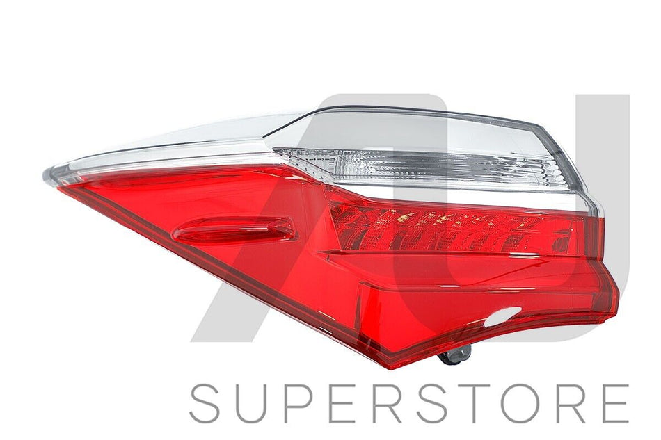 Set Pair LH+RH Tail Light Rear Lamp LED For Toyota Corolla ZRE172 Sedan 16~19
