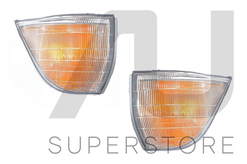 Set Pair LH+RH Corner Light Indicator Lamp For Holden Commodore VL 1986~1988
