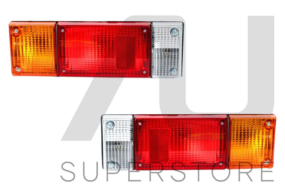Pair LH+RH Tail Light For Nissan Navara 89~17 / Patrol 84~17 TRAY or Cab Chassis