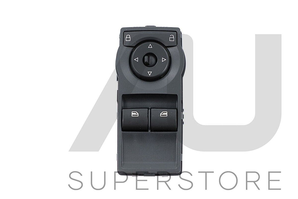 2 Button Power Master Window Switch (Red Illumination) For Holden VE Commodore