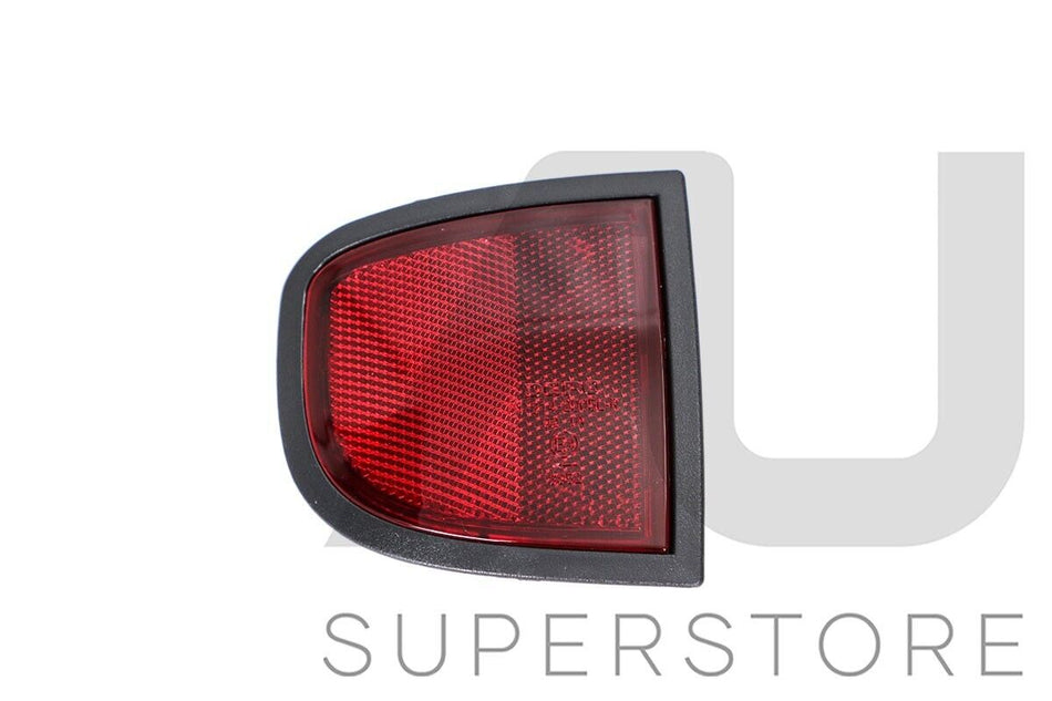 Set LH+RH Rear Reflector Bar Bumper Light Fits Mitsubishi Triton ML MN 2006~2015