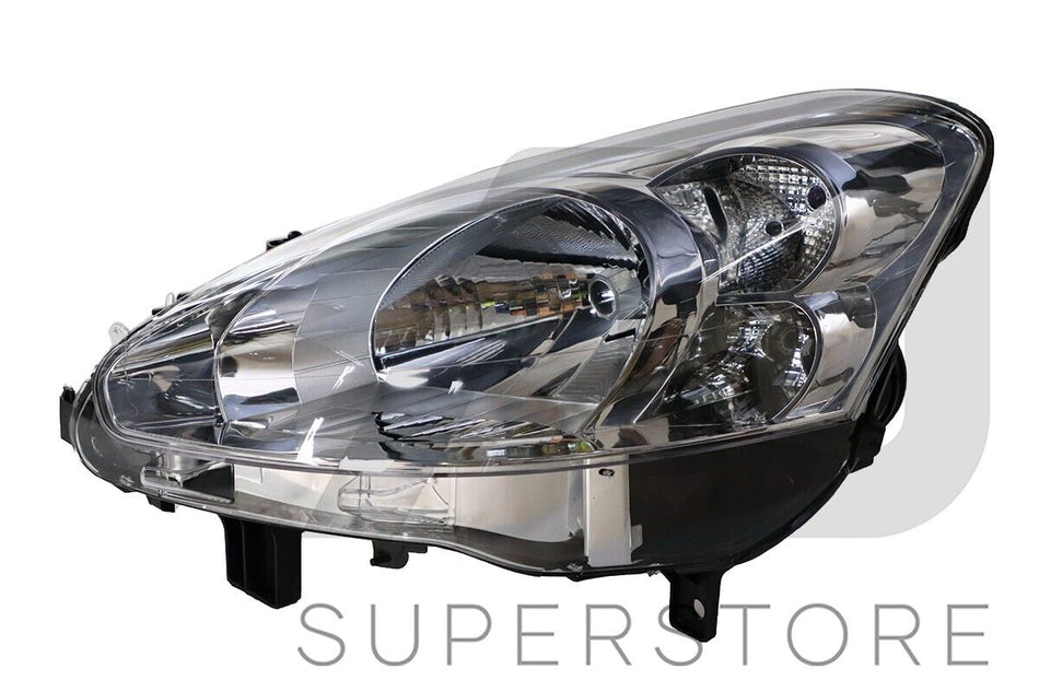 LH LHS Left Hand Head Light Lamp For Peugeot Partner Van 2012~2017 (Rounded)