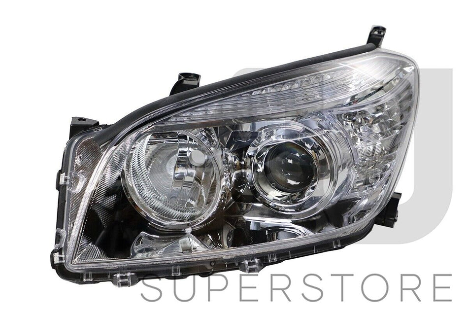 Set / Pair LH+RH Head Light Lamp Chrome For Toyota RAV4 ACA30 2005~2008