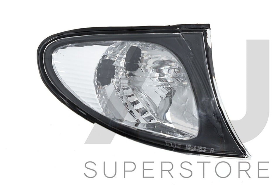 RH Right Hand Corner Light Indicator Lamp Black For BMW 3 Series E46 2001~2005