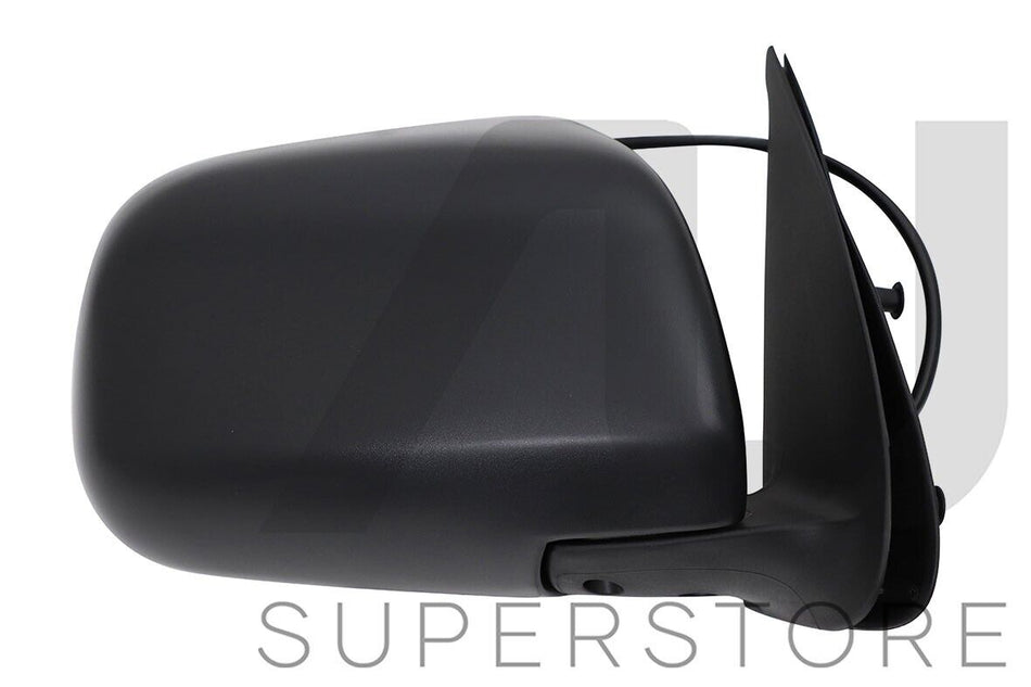 RH RHS Right Hand Electric Door Mirror Black For Toyota Hilux Ute 2WD 4WD 05~15