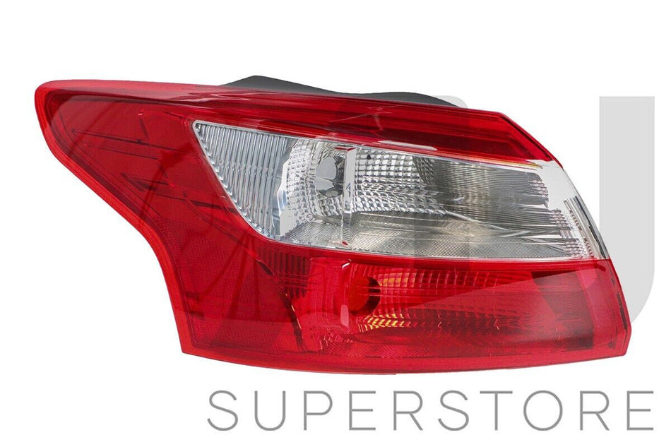 Set Pair LH+RH Tail Light Rear Lamp For Ford Focus 4 Door Sedan LW 2011~2015