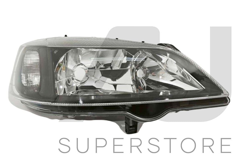 RH RHS Right Hand Head Light Lamp (Black) For Holden Astra TS 1998~2006
