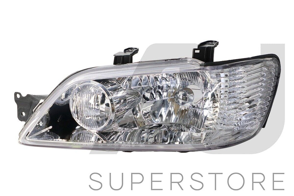 Set / Pair LH+RH Head Light Lamp Chrome For Mitsubishi Lancer CG 2002~2003