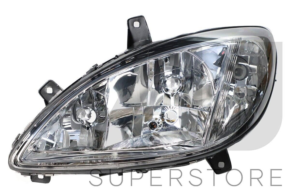 Pair LH+RH Head Light Lamp For Mercedes Benz Vito & Viano Van W639 s1 03~10