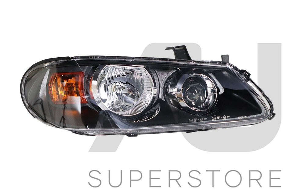 RH Right Head Light Lamp Black For Nissan Pulsar N16 Series 2 03~05 5Dr Hatch