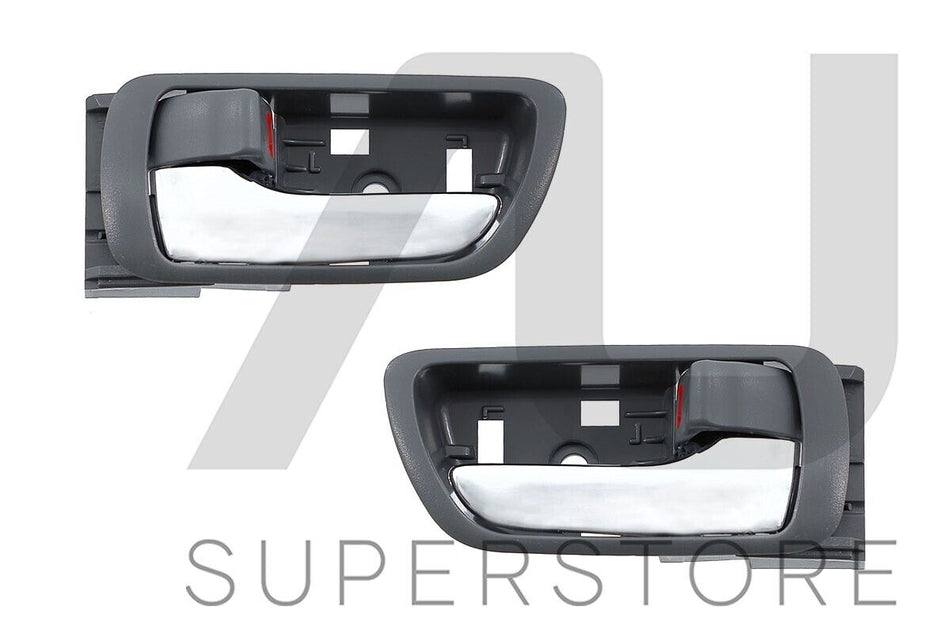 SET LH+RH Inner Door Handle Front or Rear Chrome For Toyota Camry CV 36 02~06