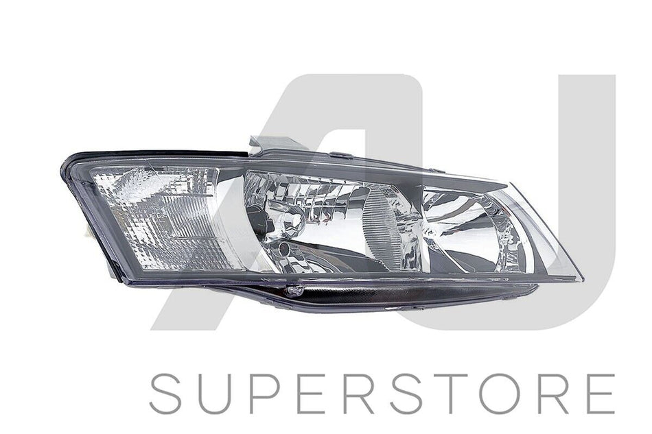 RH RHS Right Head Light Lamp Halogen Black For Holden Commodore VZ SV6 04~07