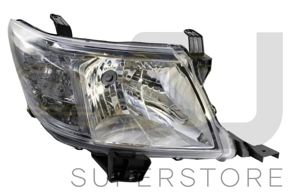 RH Right Hand Head Light Lamp Chrome For Toyota Hilux 2011~2015 2WD 4WD Ute