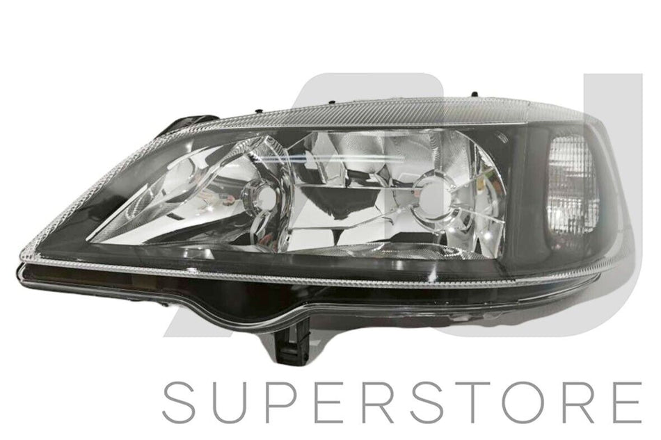 LH LHS Left Hand Head Light Lamp (Black) For Holden Astra TS 1998~2006