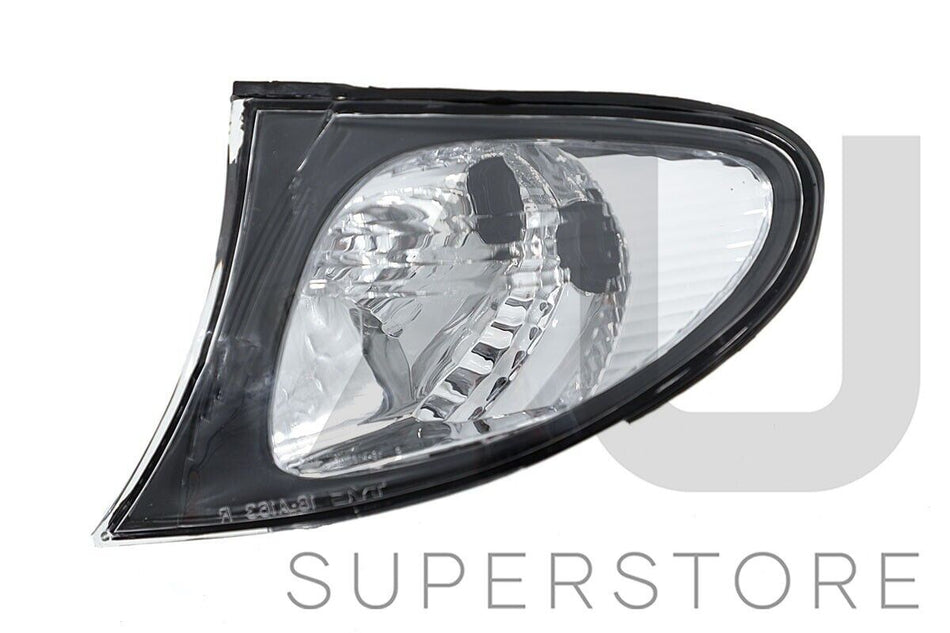 LH Left Hand Corner Light Indicator Lamp Black For BMW 3 Series E46 2001~2005